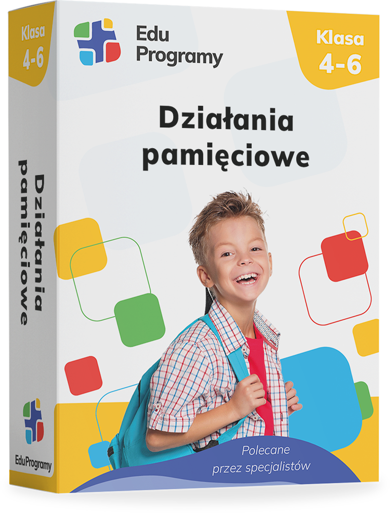 Działania pamięciowe - Edukacyjny program interaktywny dla klas 4-6