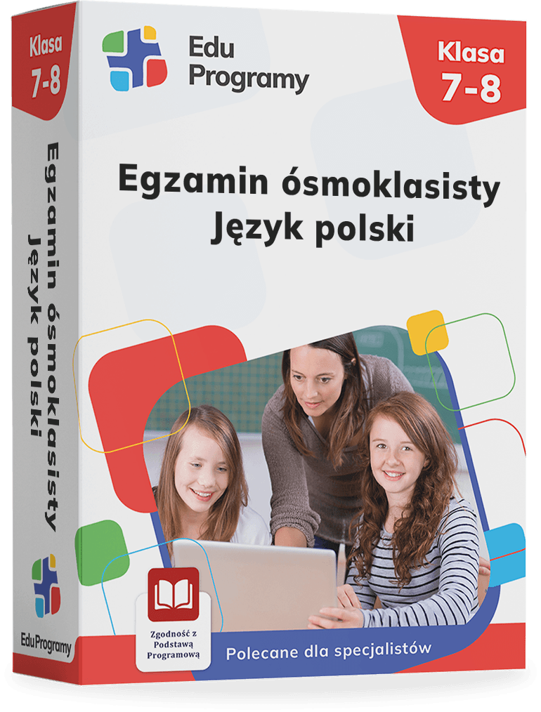 Egzamin ósmoklasisty Język polski. Multimedialne testy interaktywne.