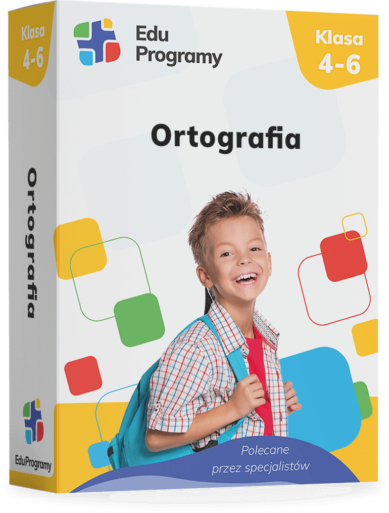 Ortografia klasa 4-6 - Ortograficzny program interaktywny