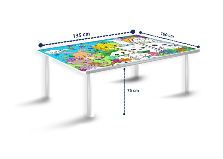 Mata poliwinylowa na stół