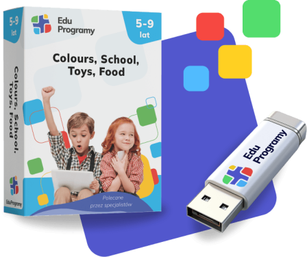 Colours, School, Toys, Food (set)