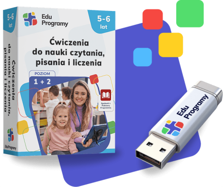 Ćwiczenia do nauki p1-2 set Ćwiczenia do nauki czytania, pisania i liczenia w przedszkolu