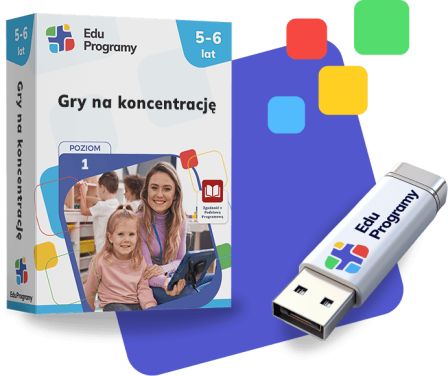 Gry na koncentrację p1 set Gry na koncentrację dla przedszkolaków